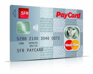 carte paiement nfc de SFR