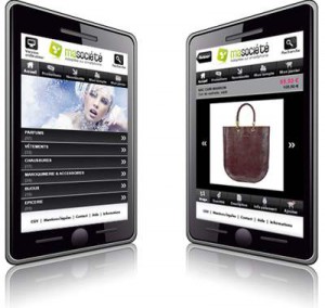 Le commerce mobile sur smartphone